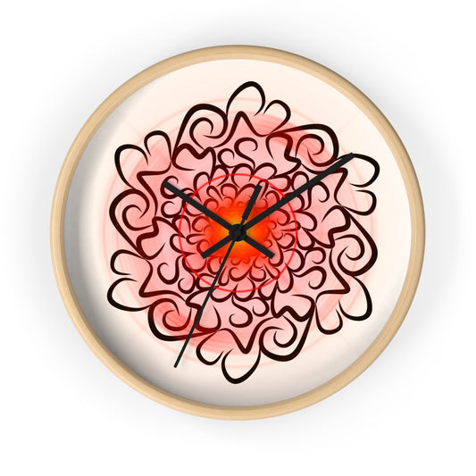 Wall Clock - Modern & Stylish | Red design