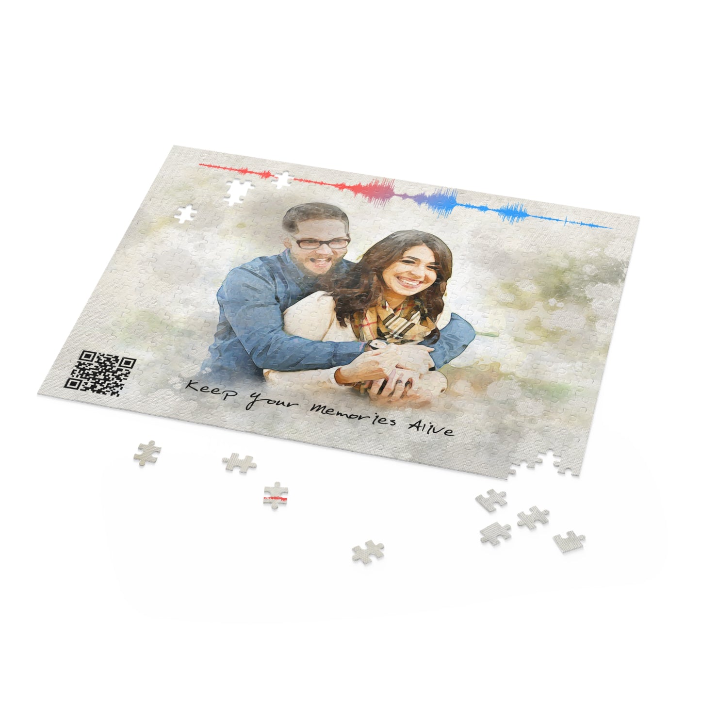 Personalised Photo Jigsaw Puzzle | Custom Puzzle with Your Image (252, 500 Pieces) | Unique Gift for Kids, Family & Couples